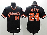 San Francisco Giants #24 Willie Mays Black 2016 Flexbase Collection Cooperstown Stitched Jersey,baseball caps,new era cap wholesale,wholesale hats